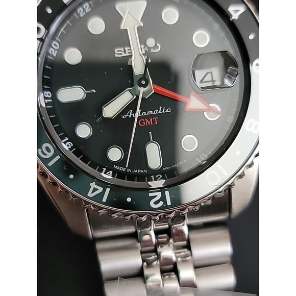 NIB Seiko 5 Sports SKX Sports Style GMT 42.5mm Men's Watch SSK001J8 JAPAN MADE - Picture 4 of 5